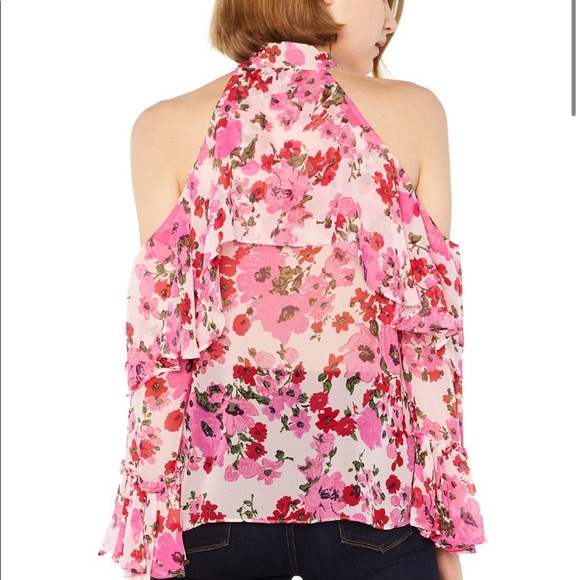Misa Los Angeles shoulder cutout blouse - Picture 7 of 8